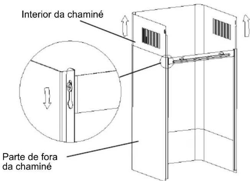 CANDY CVR 60 N - INSTALAÇÃO (ventilação para o exterior - fixação na parede) - 8