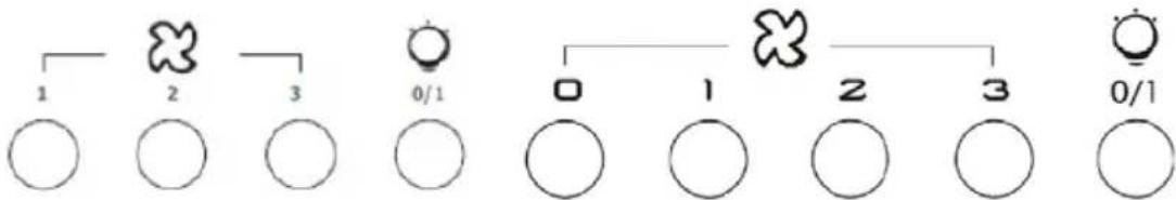 CANDY CVR 60 N - PANEL STEROWANIA - 1