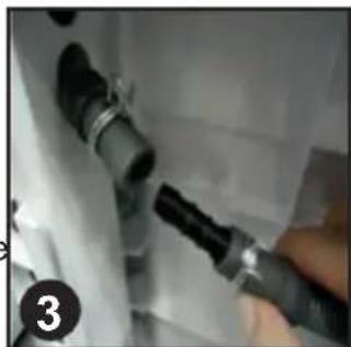 CANDY CS C10DGS - Fit the Hose as Follows: - 3