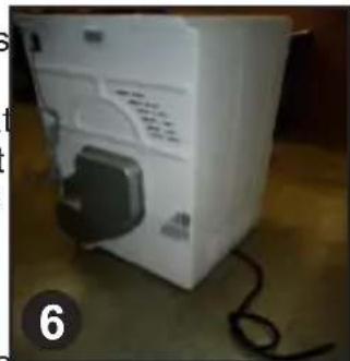 CANDY CS C10DGS - Fit the Hose as Follows: - 6