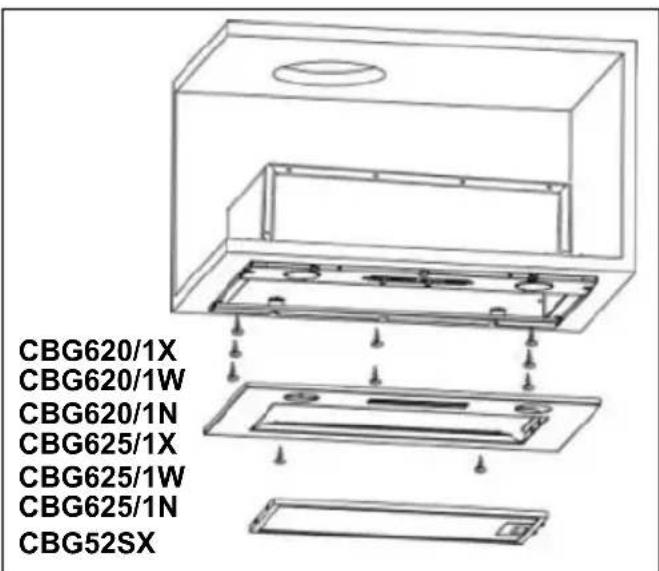 CANDY CBG6402X - Instalace - 1