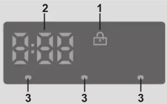 CANDY GSV 1411DH3N1S - Display - 1
