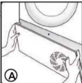 CANDY CS C8DSGSS - To remove the container bottom water drawer - 1