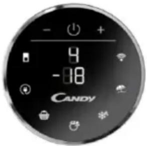 CANDY CMNV 7184 DX - OKRAGLY WYSWIETLACZ (JESLI JEST DOSTEPNA) - 2