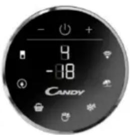 CANDY CMNV 7184 DX - ALARME D'OUVERTURE DE LA PORTE DU - 2