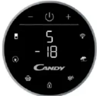 CANDY CMNV 7184 DX - ALARM KOJI UPOZORAVA NA OSTEÇENJA SENZORA: - 1