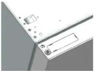 CANDY CMNR 6206XWIFI - REVERSING THE DOOR SWING Dissemble the Refrigerator Door - 5