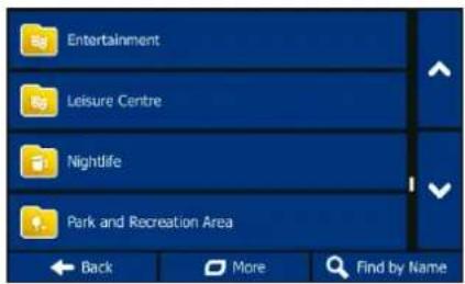 BLAUPUNKT TravelPilot 65 Active - An example of navigating to a place of interest - 1