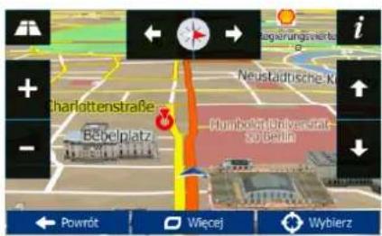 BLAUPUNKT TravelPilot 65 Active - Ekran Mapa - 2