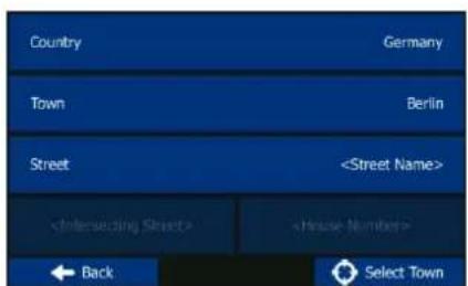 BLAUPUNKT TravelPilot 65 Active - Navigating to an address - 1