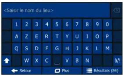 BLAUPUNKT TravelPilot 65 Active - Recherche rapide - 1