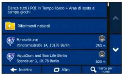 BLAUPUNKT TravelPilot 65 Active - Esempio di navigazione verso un POI - 2