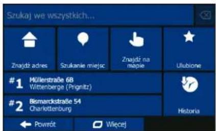 BLAUPUNKT TravelPilot 65 Active - Szybkie wyszukiwanie - 2