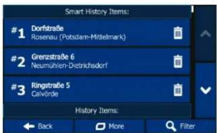 BLAUPUNKT TravelPilot 65 Active - Destination menu - 2
