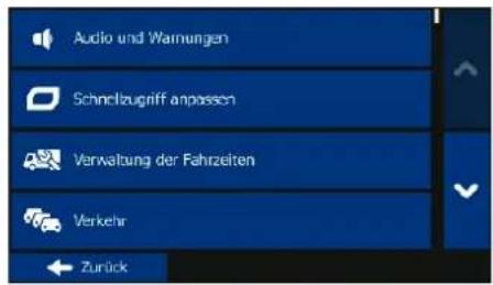 BLAUPUNKT TravelPilot 65 Active - EinstellungsmENU - 1