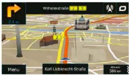 BLAUPUNKT TravelPilot 65 Active - Beginschem: het Navigatiemenu - 2