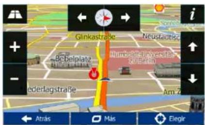 BLAUPUNKT TravelPilot 65 Active - La pantalla Mapa - 2