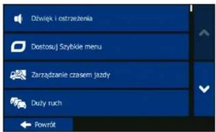 BLAUPUNKT TravelPilot 65 Active - Menu Ustawienia - 1