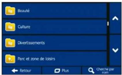 BLAUPUNKT TravelPilot 65 Active - Acceder à un lieu d'intérêt — Exemple - 1