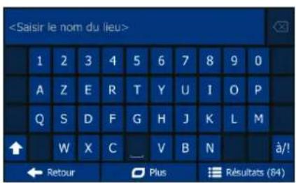 BLAUPUNKT TravelPilot 55 Active - Recherche rapide - 1