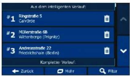 BLAUPUNKT TravelPilot 55 Active - Zielmenü - 2
