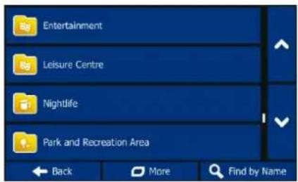 BLAUPUNKT TravelPilot 55 Active - An example of navigating to a place of interest - 1