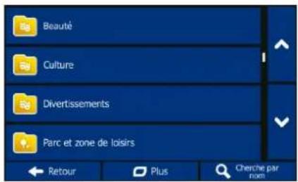 BLAUPUNKT TravelPilot 55 Active - Accéder à un lieu d'intérêt — Exemple - 1