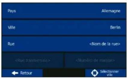 BLAUPUNKT TravelPilot 55 Active - Accéder à une adresse - 1