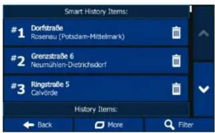 BLAUPUNKT TravelPilot 55 Active - Destination menu - 2