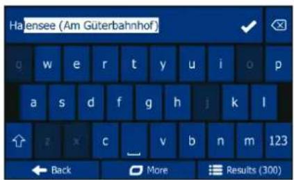 BLAUPUNKT TravelPilot 55 Active - Navigating to an address - 7