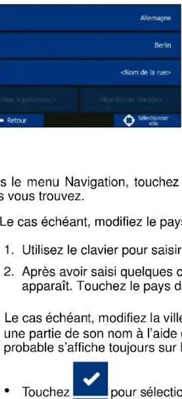 BLAUPUNKT TravelPilot 55 Active - Accéder à une adresse - 24