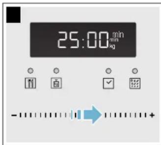 BLAUPUNKT 5P49K 1250 - Example: 360 W, 25 minutes - 2