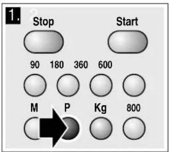 BLAUPUNKT 5MA 55500 - Réglage du programme - 1