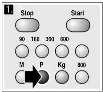 BLAUPUNKT 5MA 55500 - Programm einstellen - 1