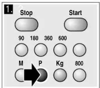 BLAUPUNKT 5MA 15500 - Programm einstellen - 1