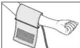 BEURER BM 27 - Attaching the cuff - 1