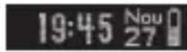 BEURER AS 87 - Saat/ tarih/şarj edilebilir pil göstergesi - 1