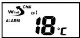 AURIOL IAN 288624 - Setting the wind chill alarm - 1