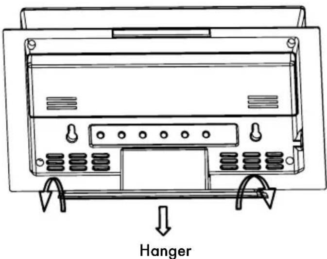 AURIOL IAN 288624 - Weather station – wall mounting: - 1