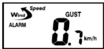 AURIOL IAN 288624 - Setting the wind alarm - 1
