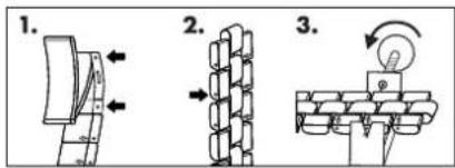 AURIOL IAN 282681 - Instrucciones de ajuste para correas para el modelo 2-LD4517-4 - 1