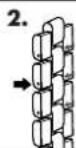 AURIOL IAN 285520 - Instruetiones de ajuste para correas para los modelos 2-LD4647-3-4, 2-LD4647-6 - 2