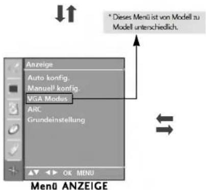 LG 42PC1RVA - AUSWAHL UND EINSTELLUNG DER OSD-MENUS - 6