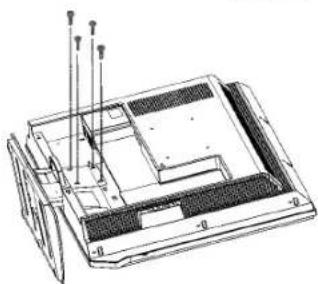 LG 42PC1RVA - INSTALLATION DU SOCLE (32LC2R* uniquement) - 6