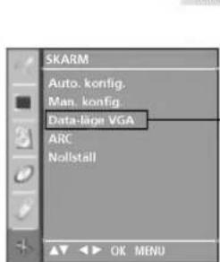 LG 42PC1RVA - VAL OCH JUSTERING AV MENYER PÅ SKÄRM - 7