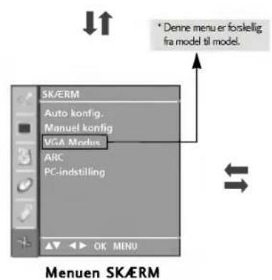 LG 42PC1RVA - VALG OG JUSTERING MED MENUER PÅ SKÄERMEN - 4