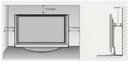LG 42PC1RVA - Aufstellen mit einem Tischstandfuß - 2