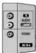 LG 42PC1RVA - Tylny panel połaczeniowy - 4