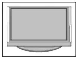 LG 42PC1RVA - Aufstellen mit einem Tischstandfuß - 1