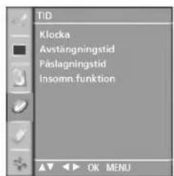 LG 42PC1RVA - VAL OCH JUSTERING AV MENYER PÅ SKÄRM - 11